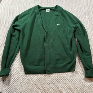 Nike SB Oversize Cardigan Gorge Green Button Skateboard DQ6306-341 Unisex Size M
